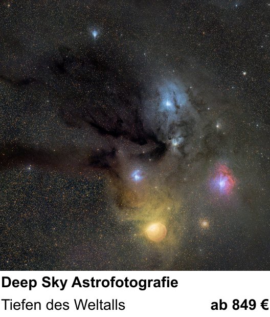 Kompakter Foto-Workshop rund um Deep Sky Astrofotografie: Tiefen des Weltalls