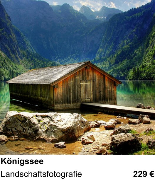 Kompakter Foto-Workshop rund um Königssee: Landschaftsfotografie