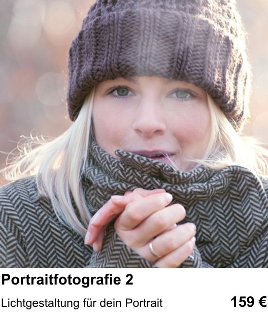 Kreativer Fotoworkshop Lichtgestaltung für Portraits in Kiel