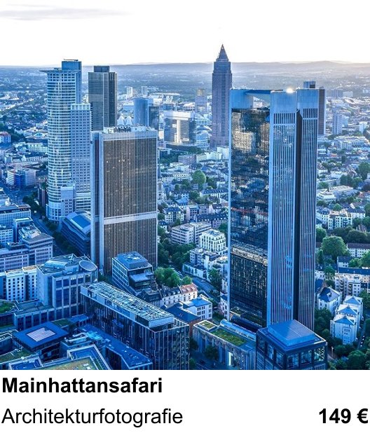 Kompakter Foto-Workshop rund um Mainhattansafari: Architekturfotografie